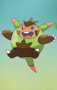 Quilladin — Pokemon card artwork