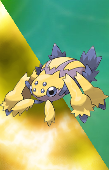 Galvantula — Pokemon card artwork