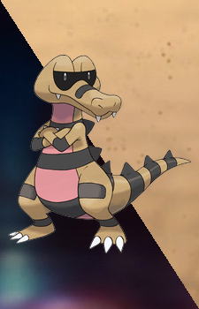 Krokorok — Pokemon card artwork