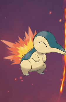 Cyndaquil — Pokemon card artwork