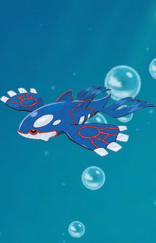 Kyogre — Pokemon card artwork