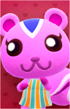 Peanut — Animal Crossing card artwork