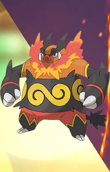 Emboar — Pokemon card artwork