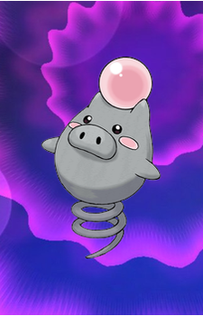 Spoink — Pokemon card artwork
