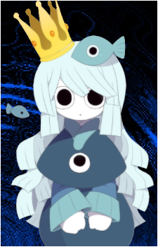 Princess Uomi — Wadanohara and the Great Blue Sea card artwork