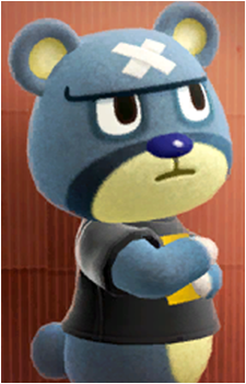 Curt — Animal Crossing card artwork