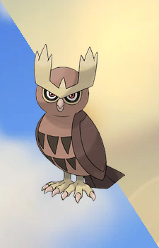 Noctowl — Pokemon card artwork
