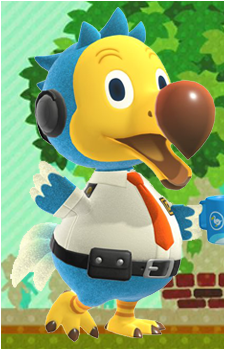 Orville — Animal Crossing card artwork
