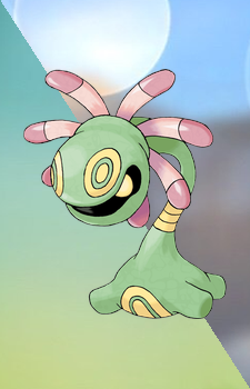 Cradily — Pokemon card artwork