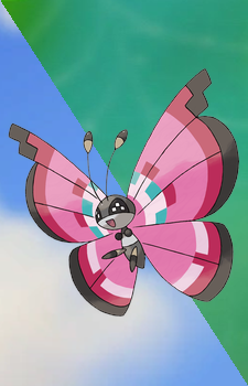 Vivillon — Pokemon card artwork