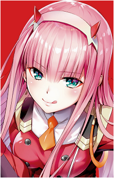 Zero Two — Darling in the FranXX artwork