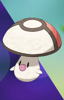 Foongus — Pokemon card artwork