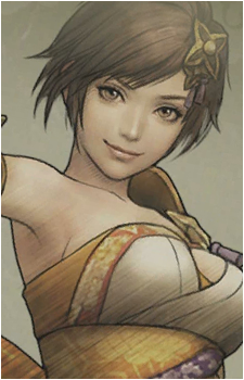 Nene SW — Samurai Warriors card artwork