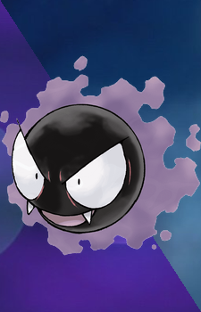 Gastly — Pokemon card artwork