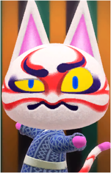 Kabuki — Animal Crossing artwork