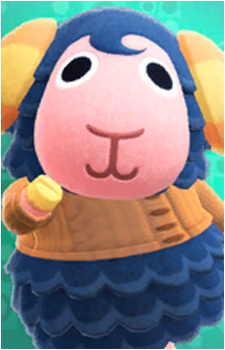 Eunice — Animal Crossing card artwork