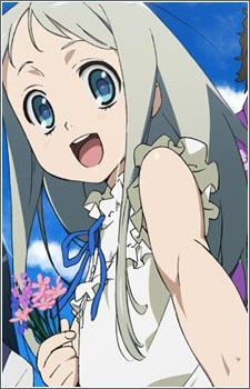 Honma Meiko — Anohana: The Flower We Saw That Day card artwork
