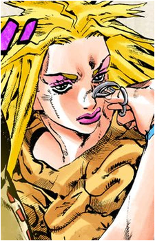 Miuccia Miuller — Jojo's bizarre adventure card artwork