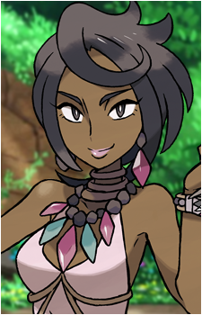 Olivia — Pokemon Characters card artwork