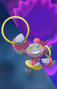Hoopa — Pokemon card artwork