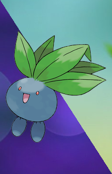Oddish — Pokemon card artwork