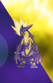 Toxtricity — Pokemon card artwork