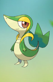 Snivy — Pokemon card artwork