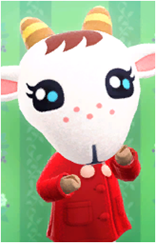 Chevre — Animal Crossing card artwork