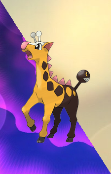 Girafarig — Pokemon card artwork