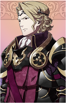 Xander — Fire Emblem card artwork