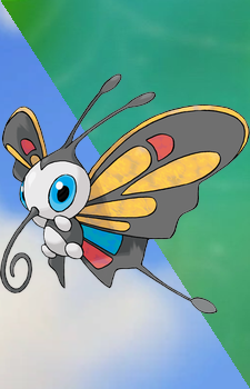 Beautifly — Pokemon card artwork