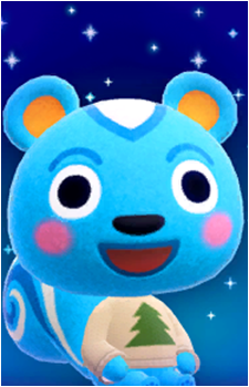 Filbert — Animal Crossing card artwork