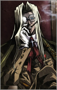 Fairbrook Wingates Hellsing Integra — Hellsing card artwork