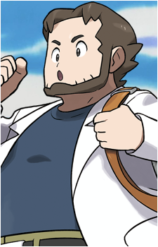 Professor Birch — Pokemon Characters card artwork