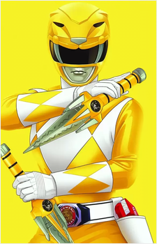 Aisha Campbell — Power Rangers card artwork