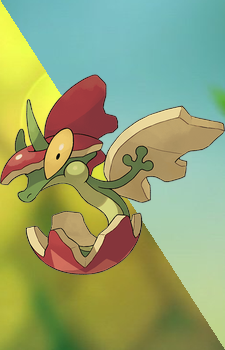 Flapple — Pokemon card artwork