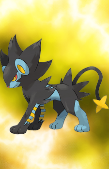 Luxray — Pokemon card artwork