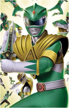Tommy Oliver — Power Rangers card artwork