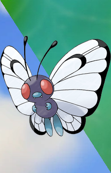 Butterfree — Pokemon card artwork