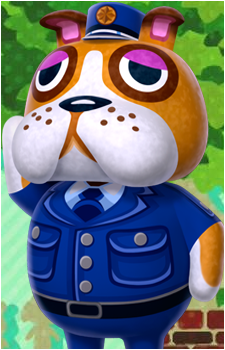 Booker — Animal Crossing card artwork