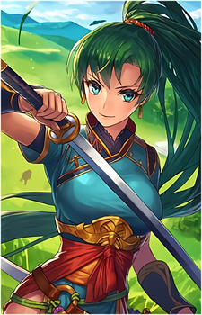 Lyn — Fire Emblem card artwork