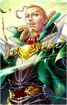 Bastian — Fire Emblem card artwork
