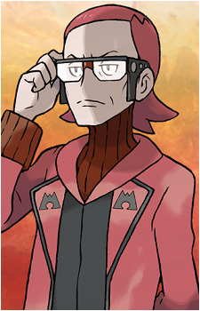 Maxie — Pokemon Characters card artwork