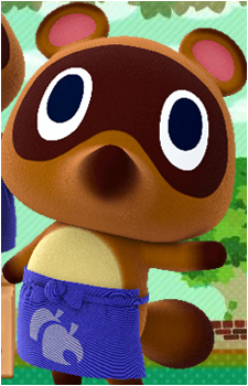 Tommy Nook — Animal Crossing card artwork