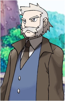 Professor Rowan — Pokemon Characters card artwork