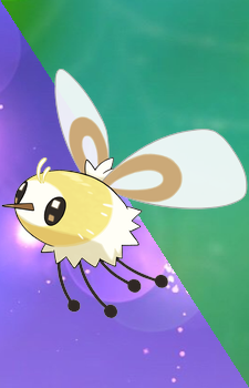 Cutiefly — Pokemon card artwork