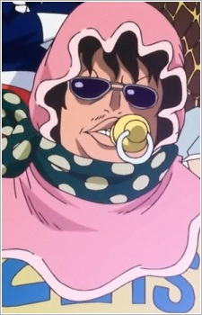 Senor Pink — One Piece card artwork