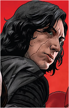 Kylo Ren — Star Wars card artwork