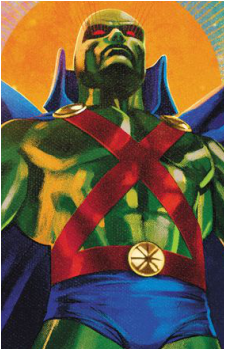Martian Manhunter Jonn Jonzz — DC Universe card artwork