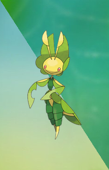 Leavanny — Pokemon card artwork